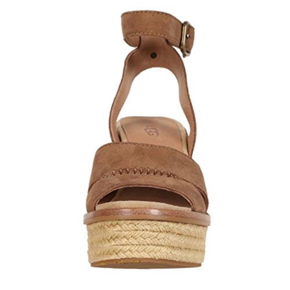 Ugg Carine Chestnut Sandal 9.5 New In Box - Picture 4 of 8
